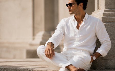 The Gentleman’s Guide to Wearing White Without Looking Flashy
