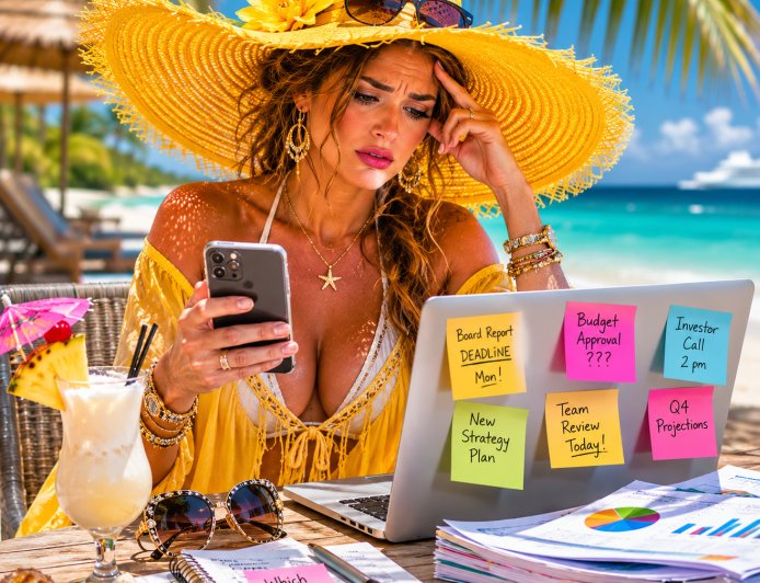 Tips of Executive on Vacation? Or Executive on Duty?