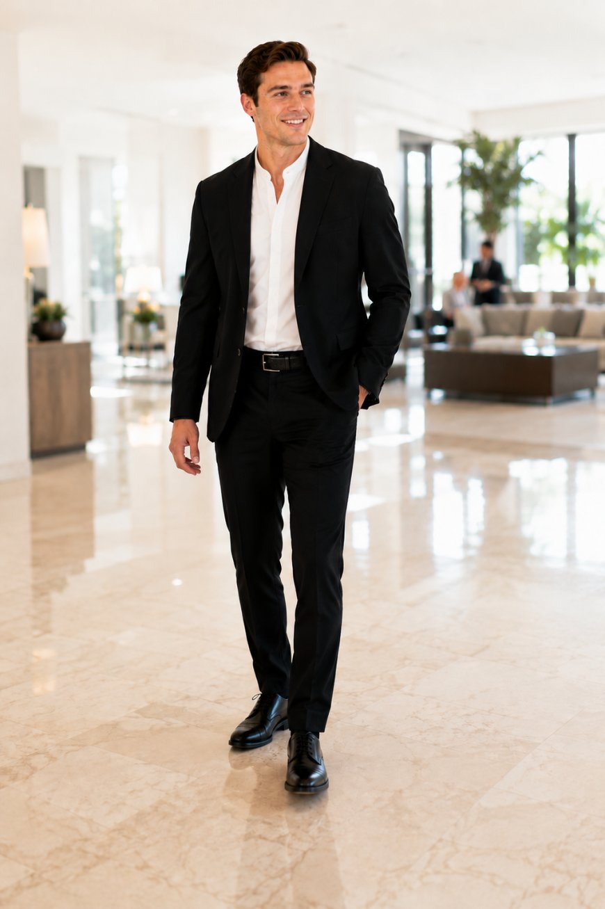 The Silent Power of a Well-Fitted Black Jacket