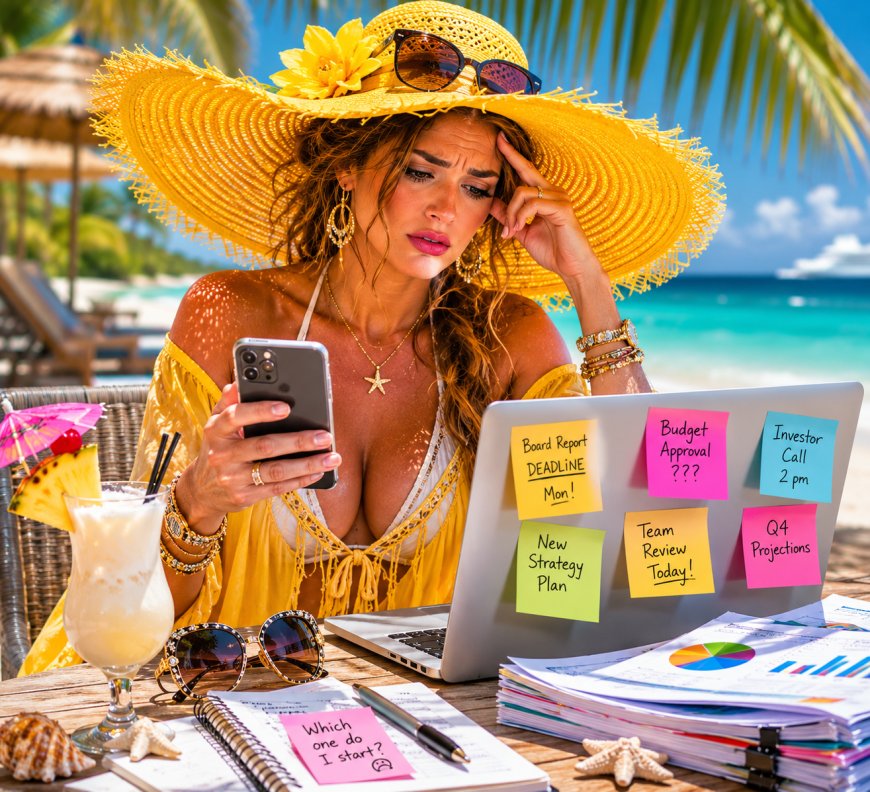 Tips of Executive on Vacation? Or Executive on Duty?