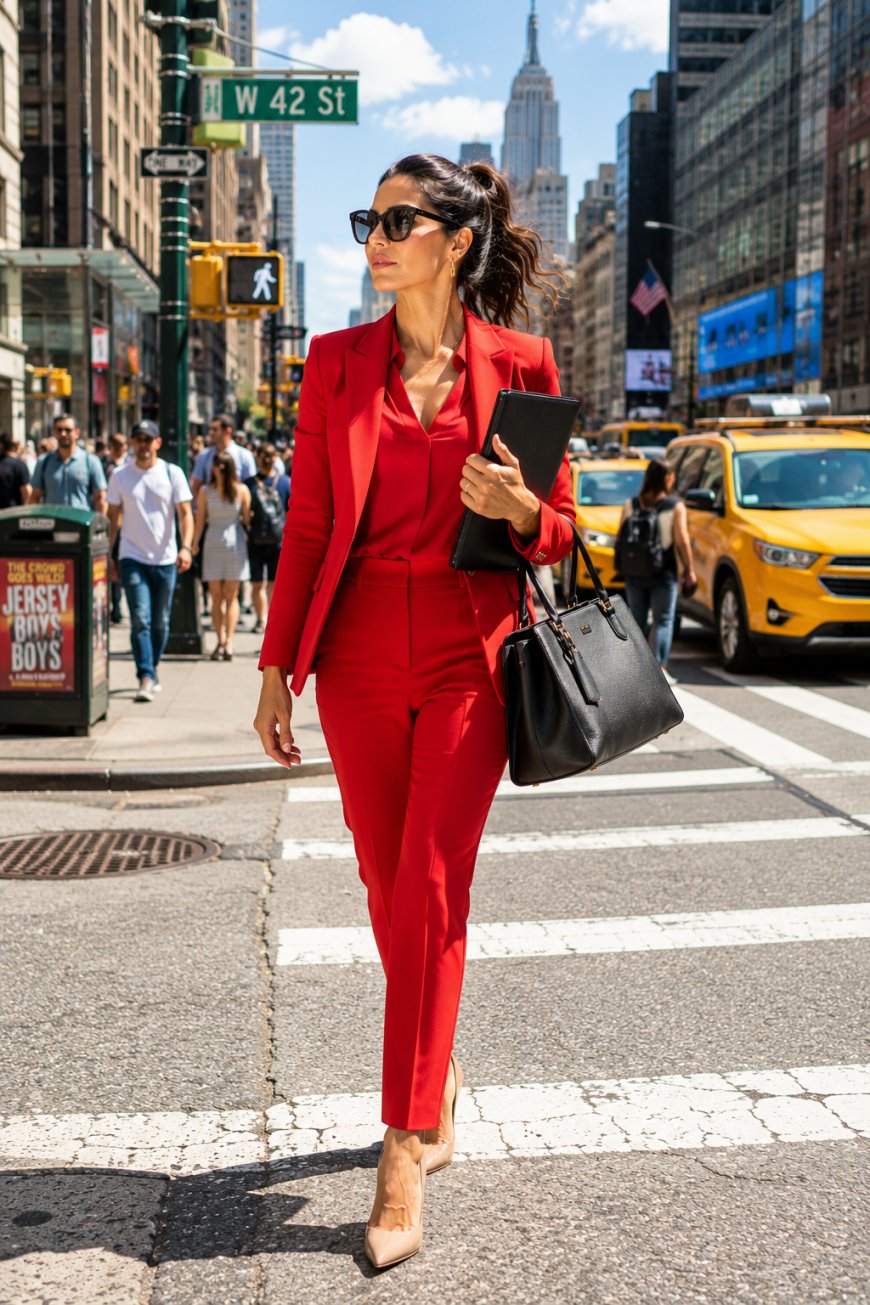 Red in Fashion Is The Color That Refuses To Be Ignored