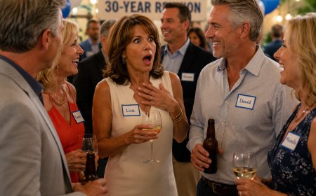 What to Wear — and How to Act — When You See Your First Love at a Reunion After 40 or 50 Years